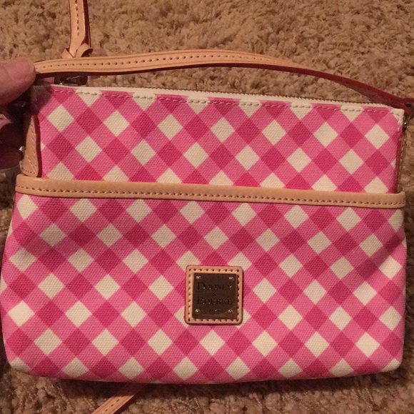 NWT DOONEY & BOURKE crossbody purse bag gingham - Picture 2 of 8